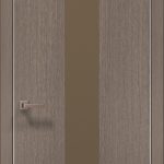 Plato-06 дуб серый браш,стекло мокко