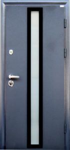 Входная уличная дверь модель СТАТУС SGB графит